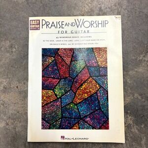 Easy Guitar Praise and Worship for Guitar Songbook Notes & Tab Hal Leonard